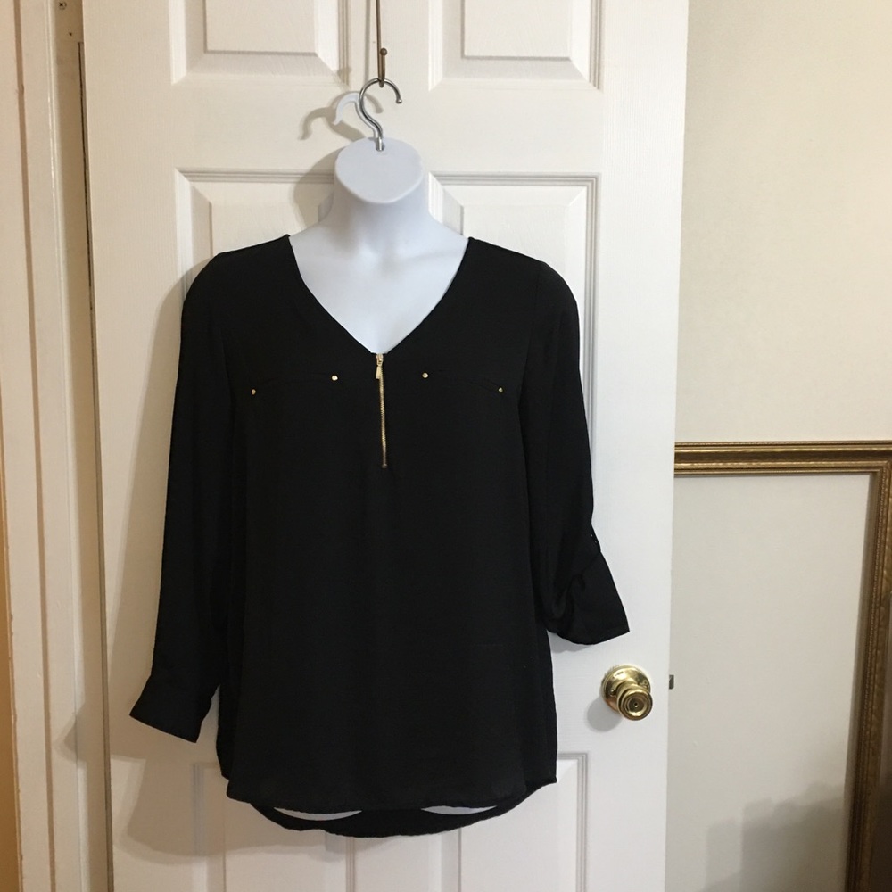 APT.9 Long Sleeved Tunic Top